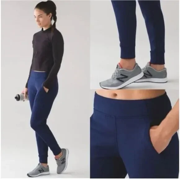 Lululemon Embrace The Space Pant Hero Blue size 4